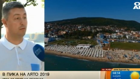 Кметът на Царево: Сезонът не е по-зле от предишни години