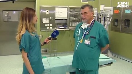 За първи път: Робот асистира в три операции у нас