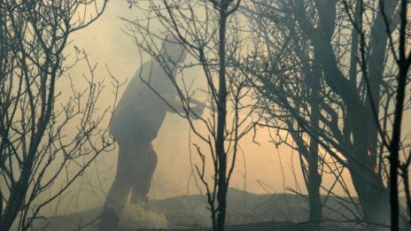 Пожарът в Рила се разраства, гасенето продължава 