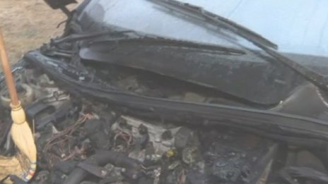 Палеж: Колата на кандидат-кмет в село Попица изгоря 