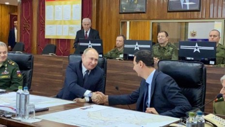 Изненадващо: Владимир Путин посети Сирия 