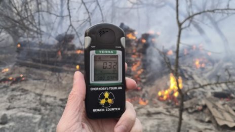 Пожарите в Чернобил застрашиха само дивия живот там