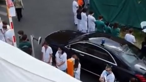 Протест на медици, обърнаха гръб на премиера на Белгия