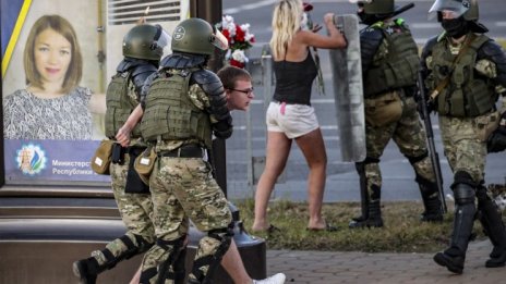 В Беларус не стихват протестите след преизбирането на Лукашенко