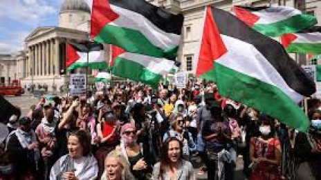 Над 200 души арестувани в Лондон при протест в подкрепа на Палестина