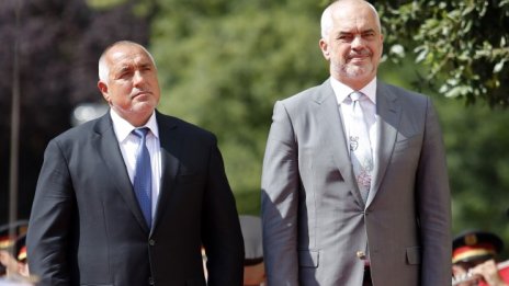България твърдо подкрепя Албания към ЕС, увери Борисов