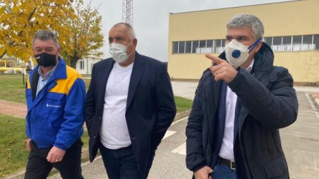 Борисов провери разширяването на газохранилище "Чирен"