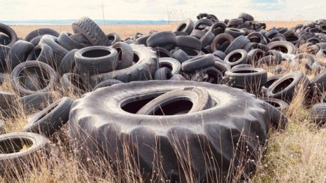 Приемат стари гуми в с. Мировяне на 12 декември