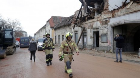 Ден на траур в Хърватия, заради разрушителното земетресение