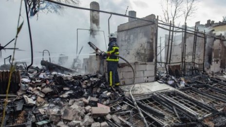 Пламна сеновал на отец Иван в село Якимово 