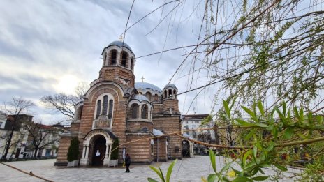 Празник в пандемия: Върбата извън църквите