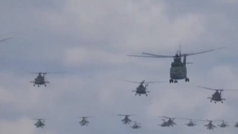 Генерална репетиция за Деня на победата