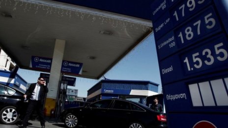 Бензинът поскъпнал с 21% в Гърция за година