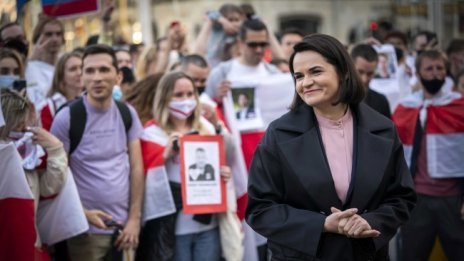 Тихановская призова за протести по целия свят заради Протасевич