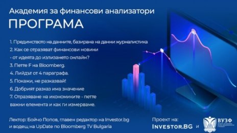 "Академия за финансови анализатори" – програма и всичко, което трябва да знаете