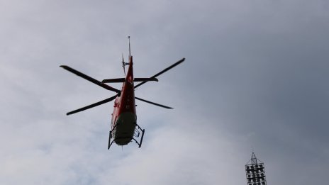 Въздушната линейка транспортира до София момче, пострадало с тротинетка