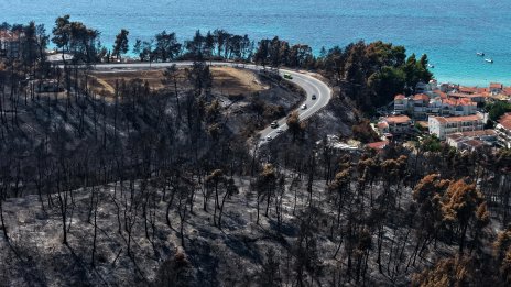 Червен код за пожари на Йонийските острови