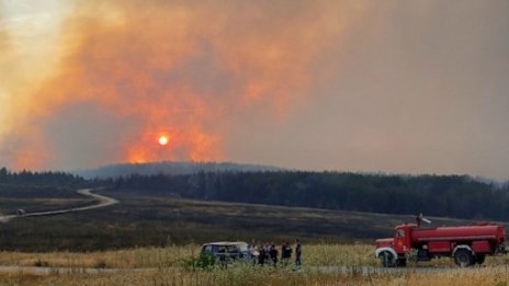 Опасност от пожари в 19 области на страната