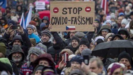 В Чехия протестираха срещу задължителната ваксинация 