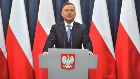 Президентът на Полша с положителен тест за коронавирус