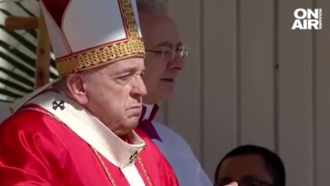 Папата призова за спиране на огъня в Украйна заради Великден