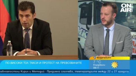 Кабинетът е отворен за диалог с превозвачите, увери Йордан Терзийски