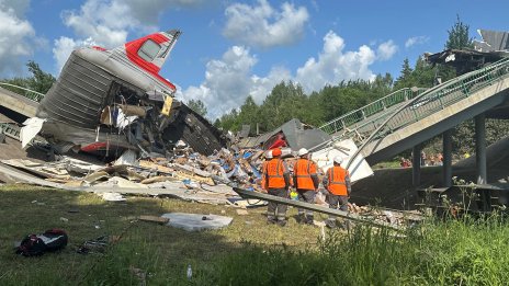 Още една железопътна линия е повредена в Брянска област на Русия
