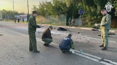Бомбата в колата на Дугина заложена по време на фестивал, Киев отрече да е замесен