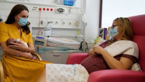 Кейт Мидълтън на важно посещение в английска болница 