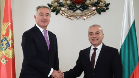 Гълъб Донев потвърди подкрепата ни за Черна гора по пътя ѝ към ЕС