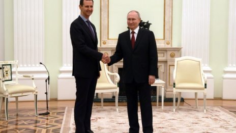 Асад иска нови военни бази и още руски войски в Сирия