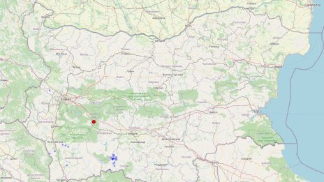 Регистрирано е земетресение край Симитли