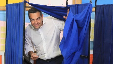 Поредни избори в Гърция, Мицотакис и Ципрас гласуваха 
