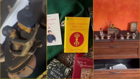 Сектантство или будизъм: Какво ни показват кадрите от вътрешността на х. Петрохан 