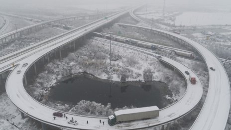 Смразяващите -52,3&deg;C измериха в град в Китай