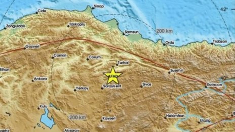 3,1 по Рихтер разлюля Турция