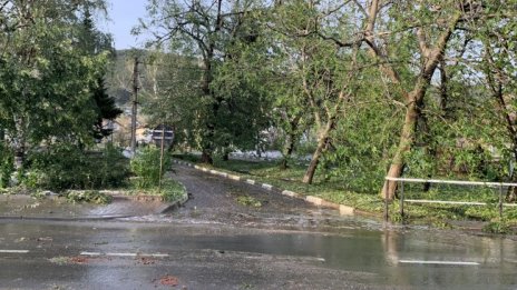 Оранжев код в 12 области за порои и градушки