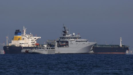 Руски военен кораб край Съфолк вероятно е охранявал танкери от британски сили