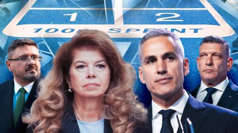 &ldquo;Мяра&rdquo; при 100% паралелно: Йотова-Вълчев печелят с 35%, Гюров и Кандев са с 32,1%