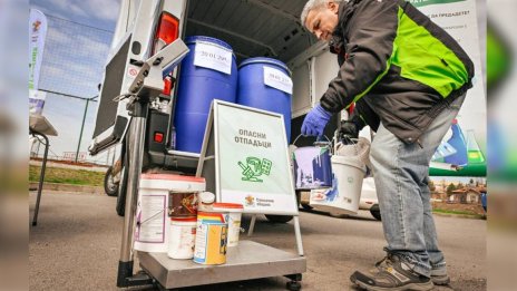 Рекордните 28 879 кг опасни отпадъци са предали софиянци през 2025 г.