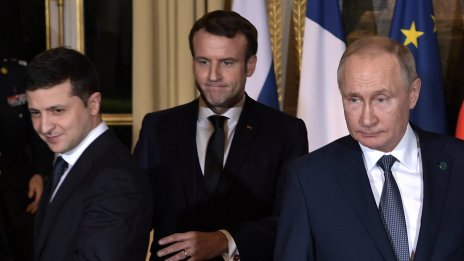 За първи и последен път Путин и Зеленски се срещнаха през 2019 г., какво се случи тогава? 