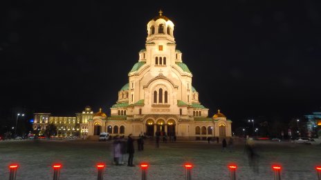 Ограничено движение около храм “Св. Ал. Невски”