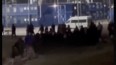 Бунт избухна в руското пристанище Уст-Луга ВИДЕО