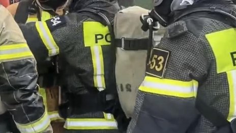 Пожар до базата на руската стратегическа авиация в град Енгелс