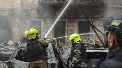  Българска делегация присъствала в Одеса по време на седемчасова масирана руска атака