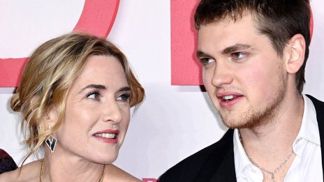 Кейт Уинслет дойде с красив млад кавалер на червения килим