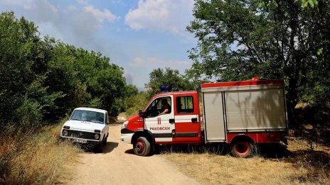 Пожарът в Сатовча е изгасен