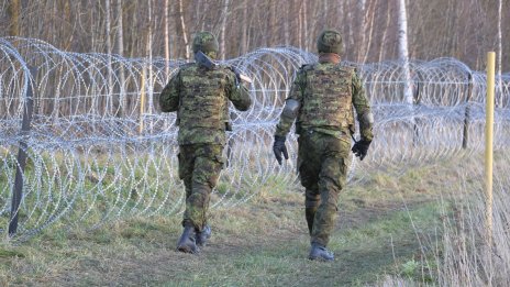 Трима руски граничари са влезли незаконно в Естония