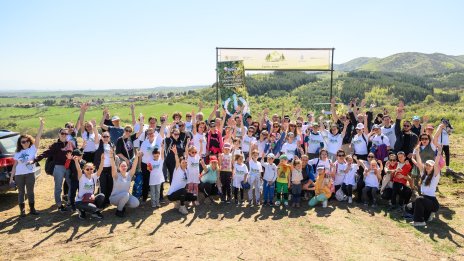 Доброволци от Пощенска банка засадиха стотици фиданки в &bdquo;Новата гора на София&ldquo;