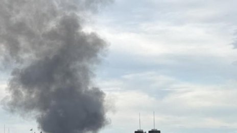 Отново е пламнал пожарът в хотела в Слънчев бряг
